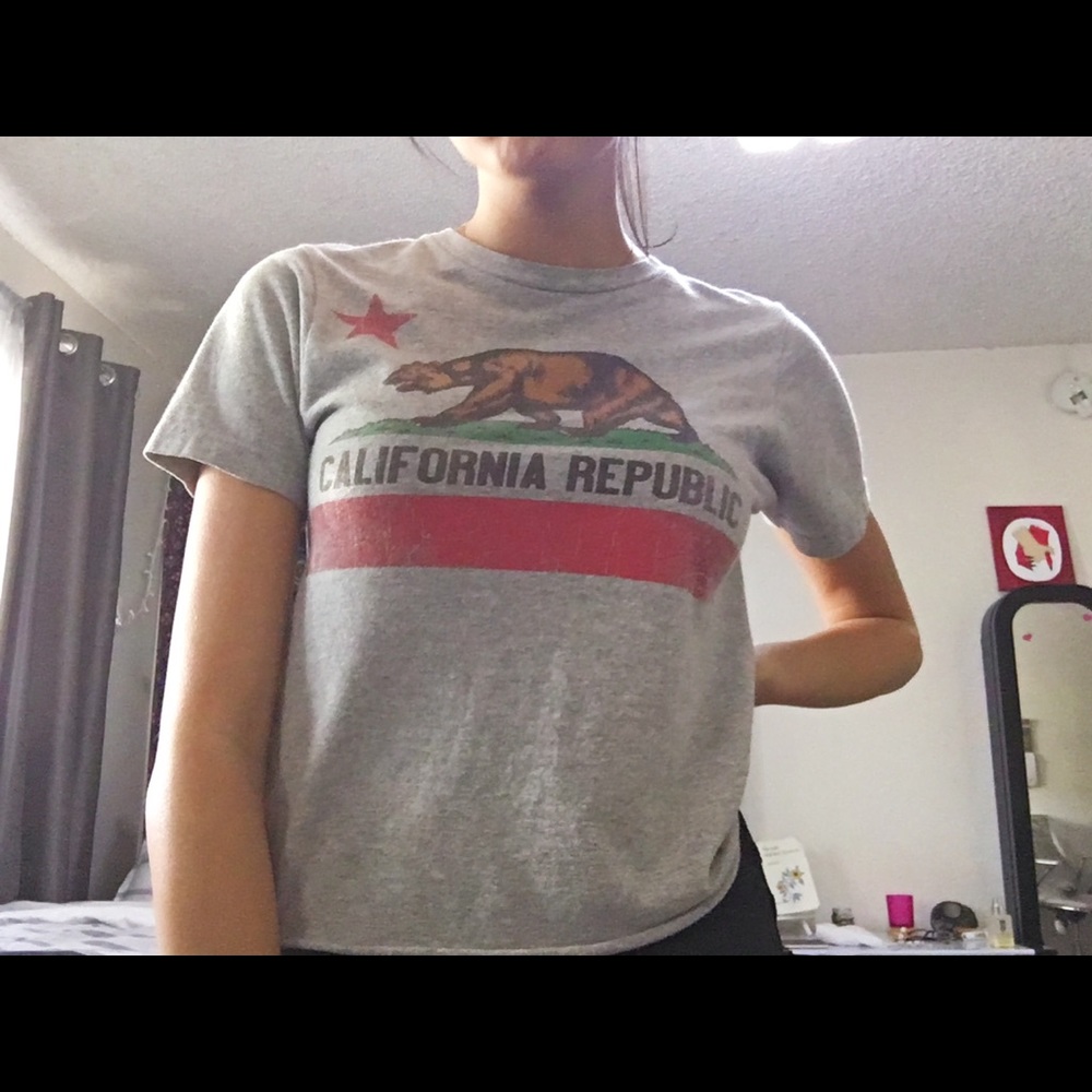 Gary California Republican crop top